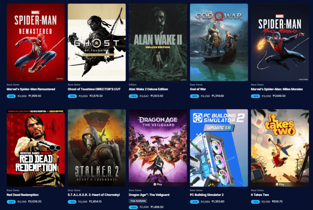 Epic Games Store Spring Sale 2025 The Best Deals, Discounts, and Free Games