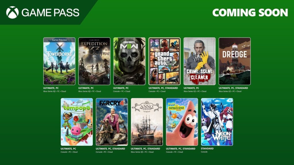 Xbox Game Pass April 2025 Final Lineup Includes Call Of Duty: Modern Warfare 2 & More