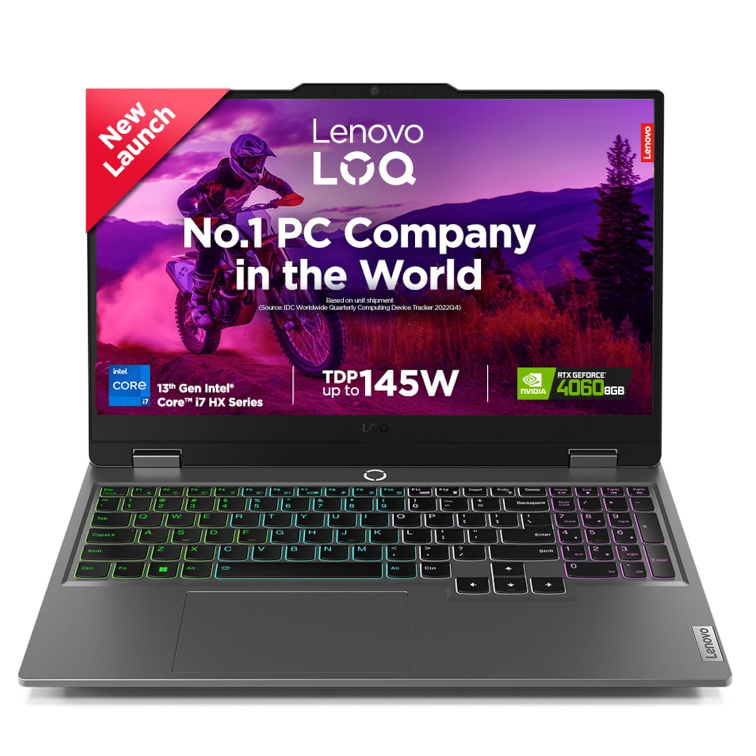Lenovo LOQ i7 13650HX with RTX 4060 – powerful contender among the Best Gaming Laptops Under Rs 1 Lakh in 2025