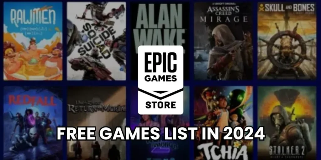 Epic Games Store Free Games List 2024 – Current free game offers and weekly giveaways on PC