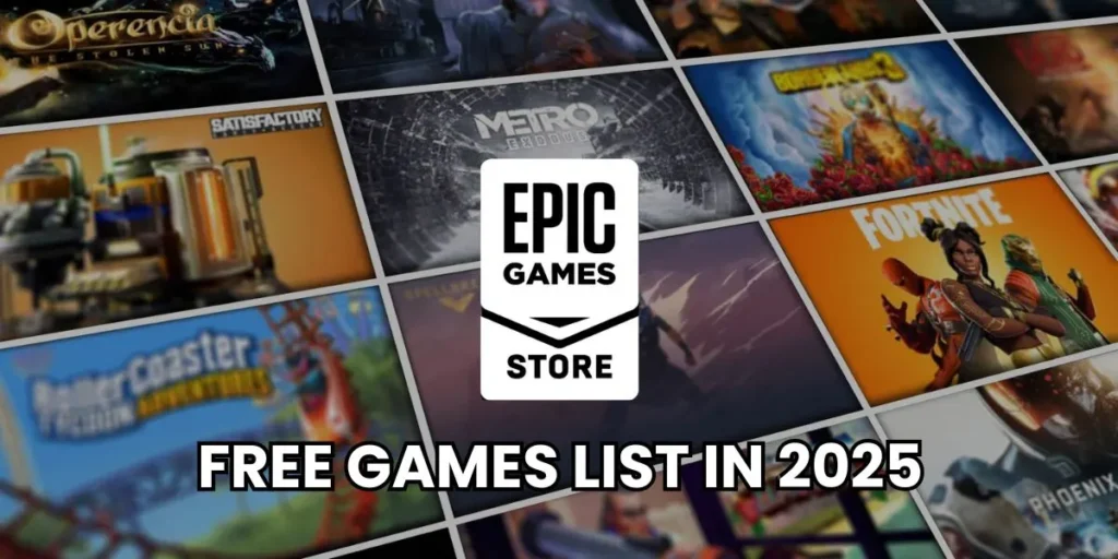 Epic Games Store Free Games List 2025 – Current free game offers and weekly giveaways on PC