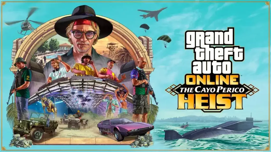 Cayo Perico Heist: A solo player character sneaks through the lush island of Cayo Perico to infiltrate El Rubio's compound in what many call the best GTA V Online heists for making money.
